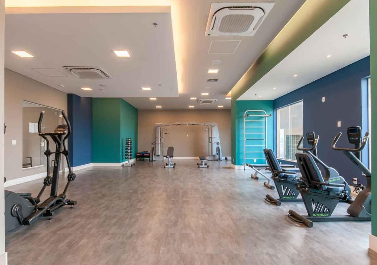 Enjoy Solar Das Aguas Park Resort Olímpia Εξωτερικό φωτογραφία The gym at the hotel