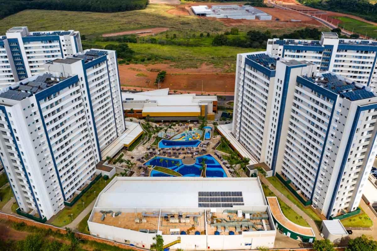 Enjoy Solar Das Aguas Park Resort Olímpia Εξωτερικό φωτογραφία Aerial view of the complex